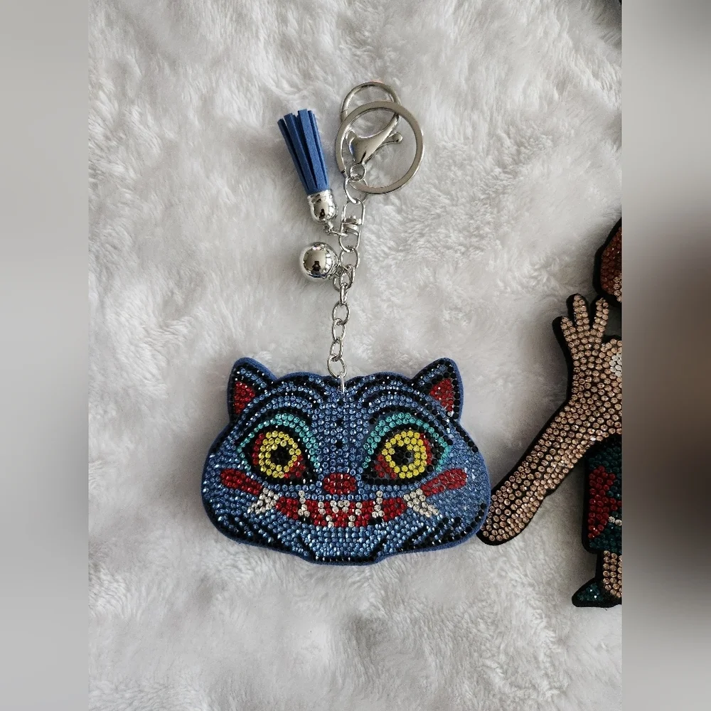 KPop Demon Hunters HUNTR/X Colorful Character Keychains Set Bag Charms